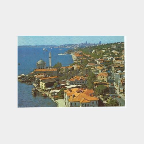 1978 İstanbul Ortaköy Görünüş Kartpostal