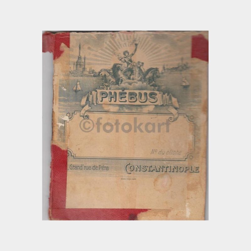 1920 Foto Phebus Konulu Fotoğraf Kartonu