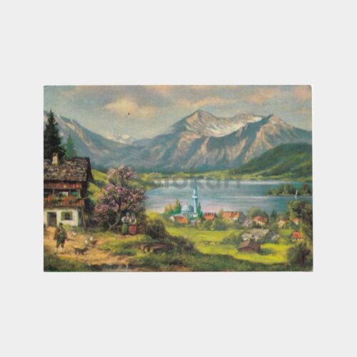 1978 Ressam Tablo Konulu Tebrik Kartı