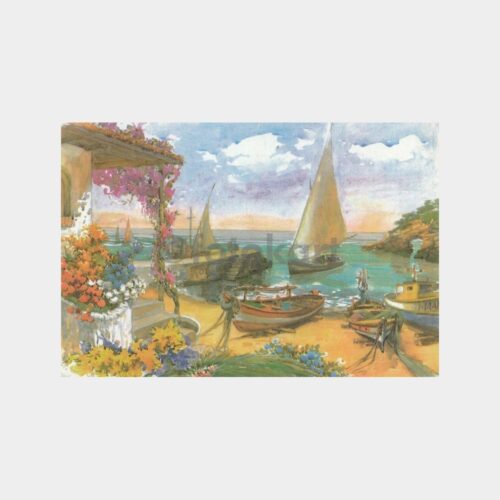 1979 Ressam Tablo Konulu Tebrik Kartı