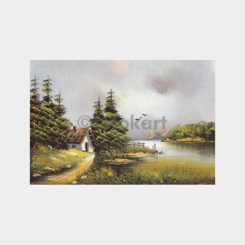 1981 Ressam Tablo Konulu Tebrik Kartı