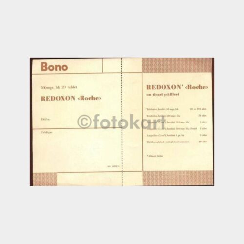 Roche Redoxon Broşür Kart