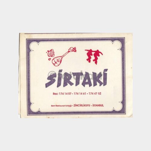 1990 Zincirlikuyu Sirtaki Gece Kulübü Fotoğraf Kabı