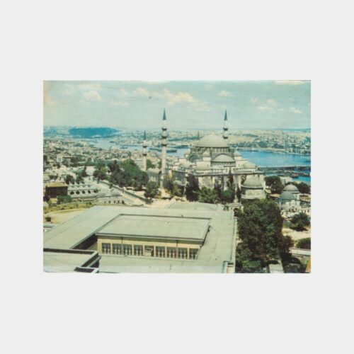 1970 İstanbul Süleymaniye Camii Görünüş Kartpostal