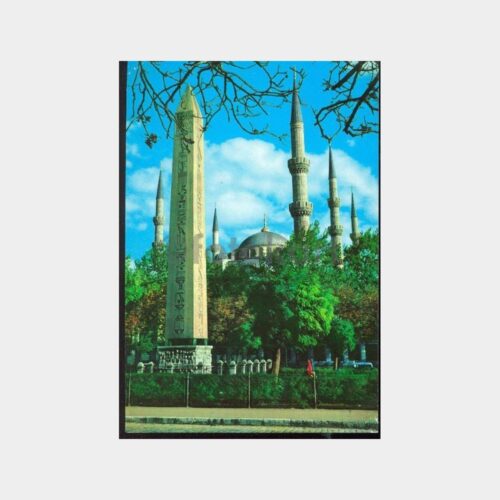 İstanbul Sultanahmet Dikilitaş Kartpostal