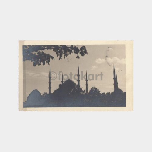 1940 Sultanahmet Camii Görünüş Kartpostal