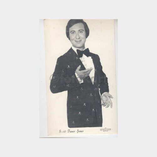 1967 Türk Sanat Müziği - Taner Şener Kartpostal