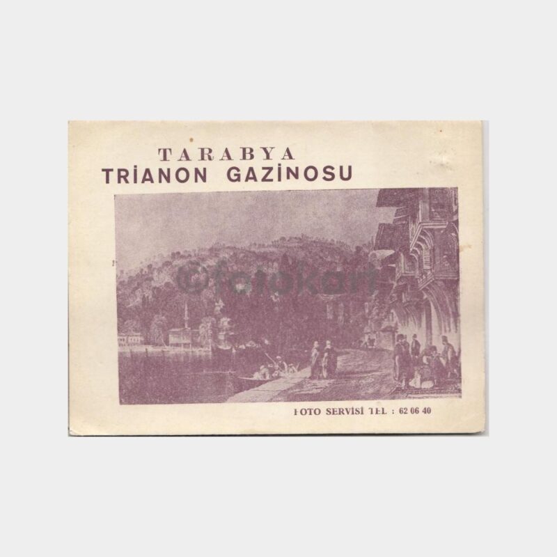 1974 Tarabya Trianon Gazinosu Konulu Fotoğraf Kabı