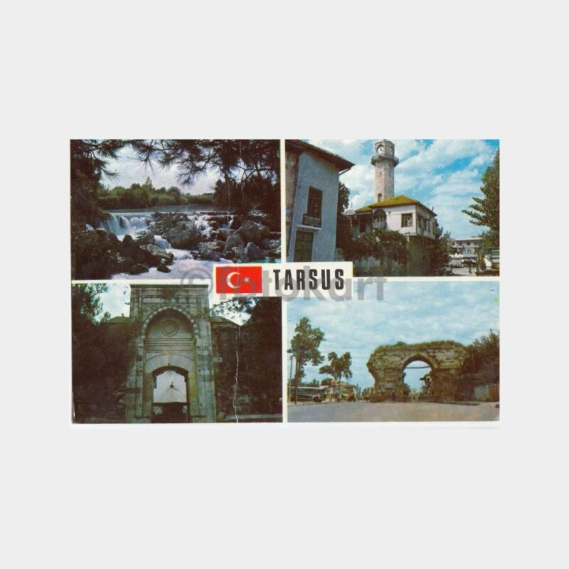 1975 Tarsus 4 Görünüş Kartpostal
