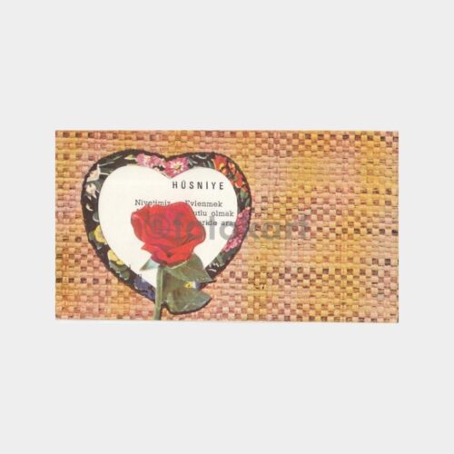 1977 Tarsus Eski Nikah Davetiyesi