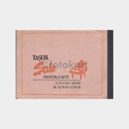 1974 Taşlık Şale Restaurant Konulu Fotoğraf Kabı