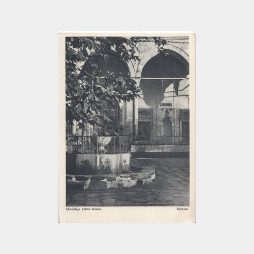 1940 Tasvir Yayınevi Manisa Muradiye Cami Şadırvanı Kartı