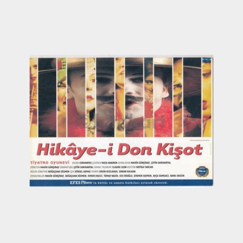 1996 Tiyatro Oyunu Tanıtım Kartı