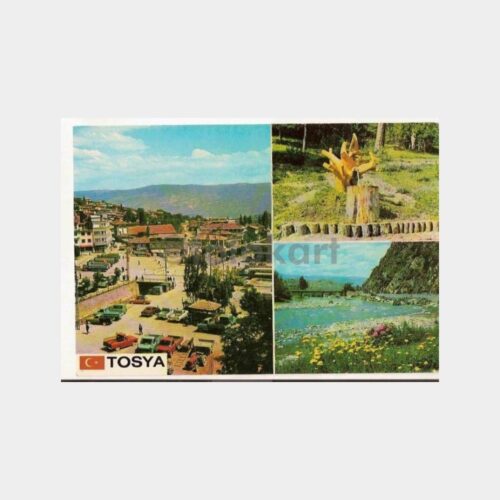 Tosya 3 Değişik Görüntü Kartpostal