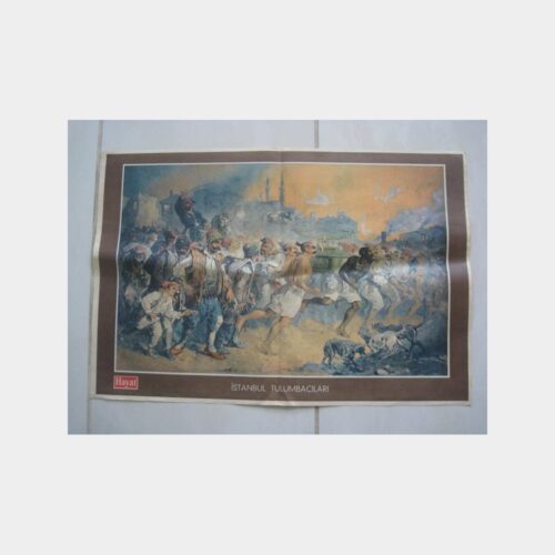 İstanbul Tulumbacıları - Tablo Baskı Resim