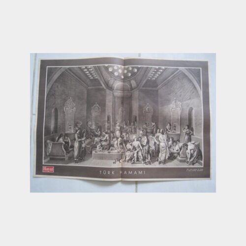 Türk Hamamı - Tablo Baskı Resim
