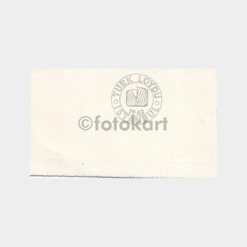 1975 Türk Loydu Konulu Tebrik Kartı