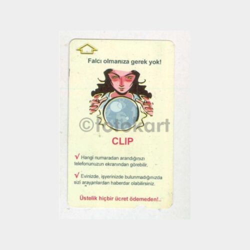 2006 Türk Telekom Clip Falcı Telefon Kartı