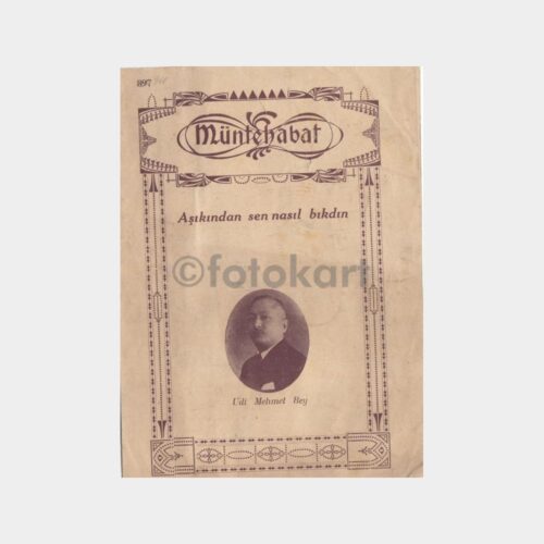 1930 Udi Mehmet Bey - Aşıkından Sen Nasıl Bıktın Nota