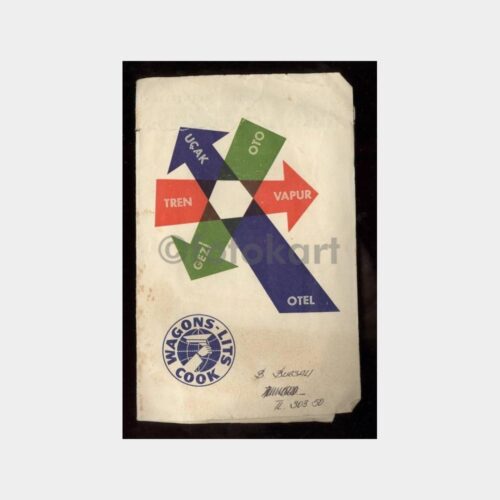 Wagon Lits Cook Bilet Muhafaza Kabı