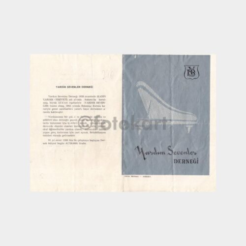 1959 Yardım Sevenler Derneği Konser Programı