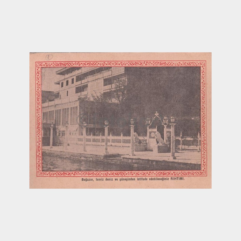 1969 Yeniköy Carlton Oteli Konulu Fotoğraf Kabı - Görsel 2