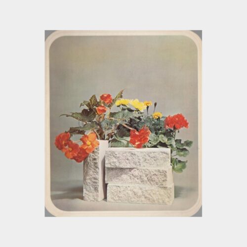 1968 Ytong Tuğla Konulu Tebrik Kartı