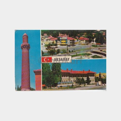 1978 Aksaray İli 3 Görünüş Kartpostal