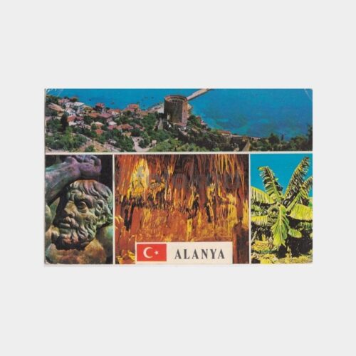 1978 Alanya 5 Görünüş Konulu Kartpostal