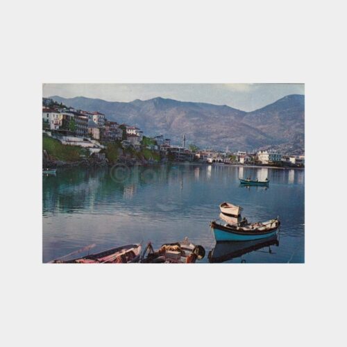 1975 Alanya Sahili Konulu Kartpostal