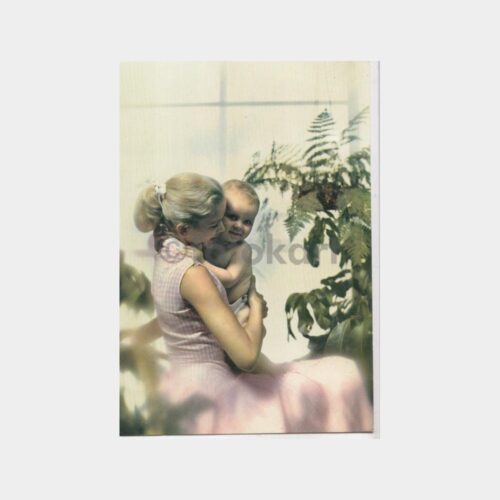 Anne ve Çocuk Fantezi Kartpostal