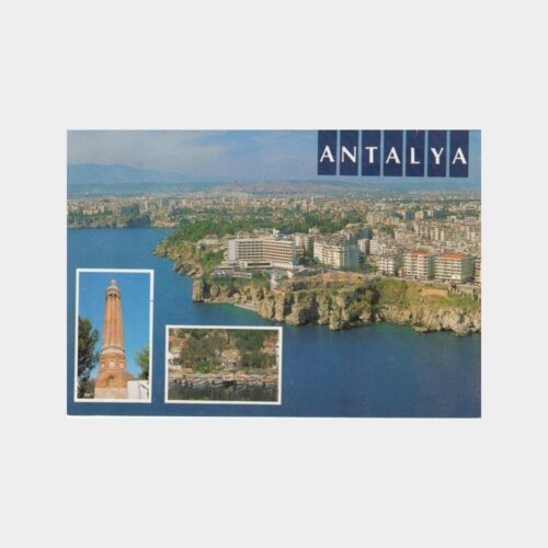 2000 Antalya Havadan Görünüş Kartpostal