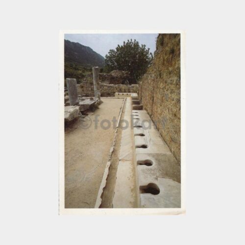 Antik Efes Halk Tuvaletleri Konulu Kartpostal