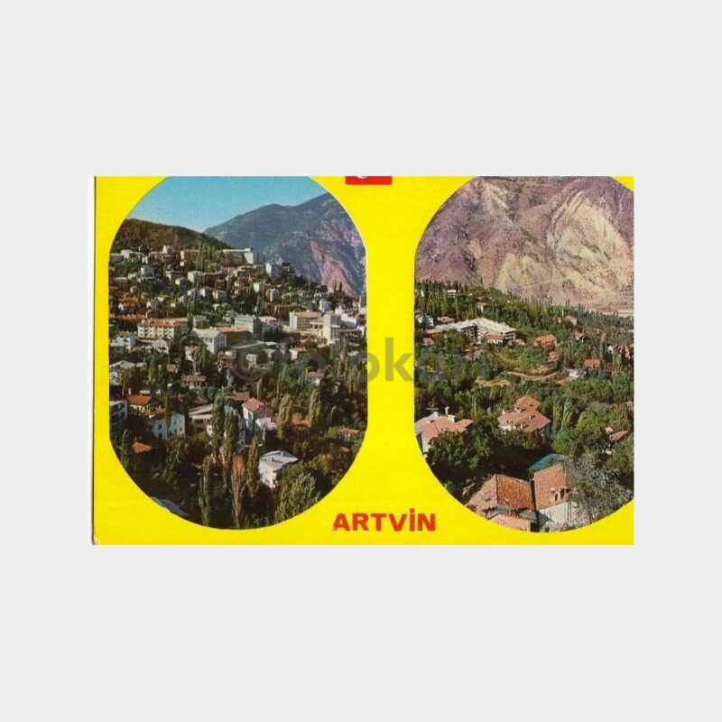 1979 Artvin 2 Değişik Görünüş Konulu Kartpostal