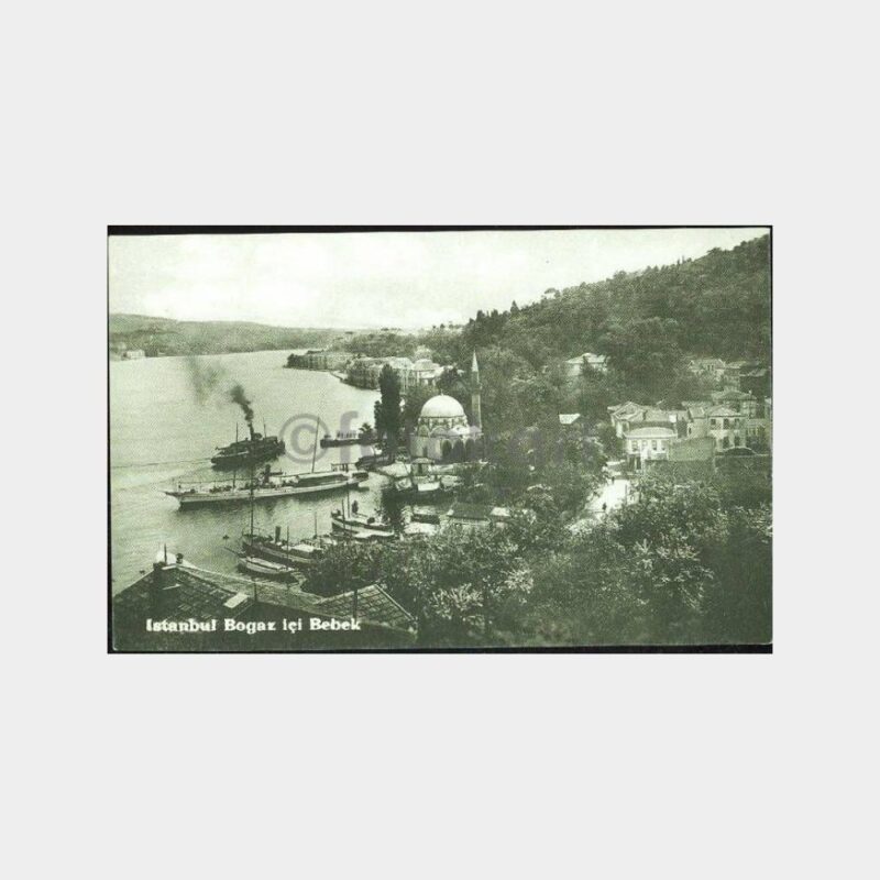1930 Bebek Boğaziçi Yeni Baskı-Reprodüksiyon Kartpostal