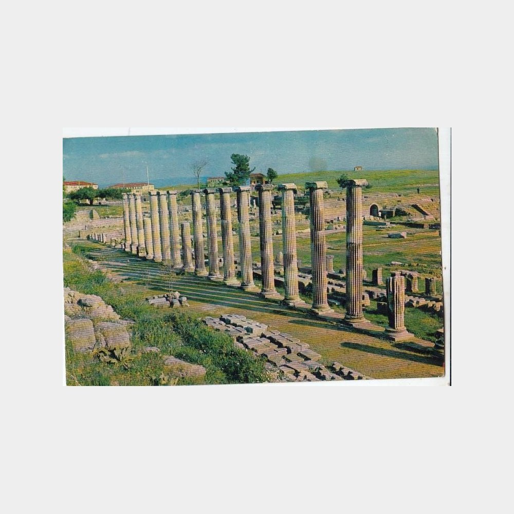 1978 Bergama Antik Asklepion Görünüş Kartpostal