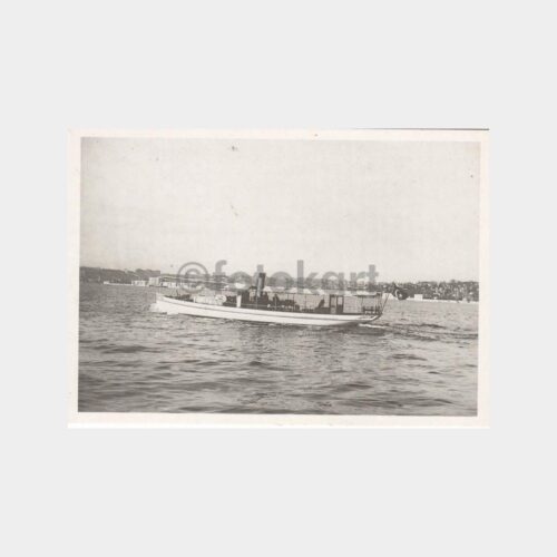 1910 Boğaziçi Vapurları Görünüş -Yeni Baskı- Kartpostal