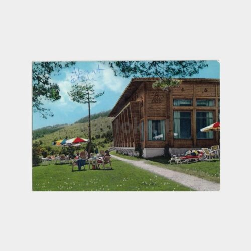 1964 Bolu Abant Oteli -Gökçeatam- Kartpostal