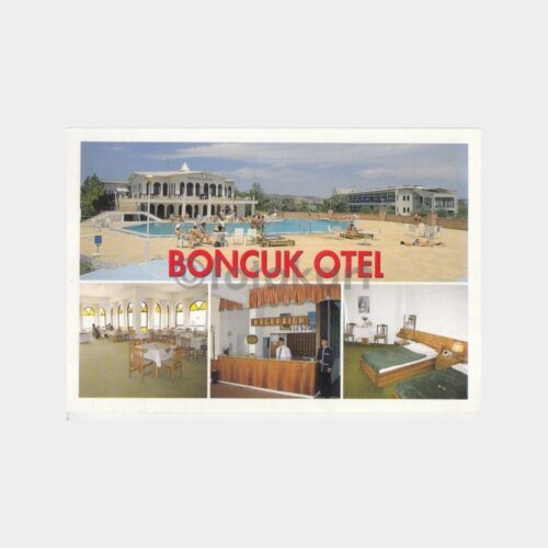 1974 Gelibolu Boncuk Otel Görünüş Kartpostal
