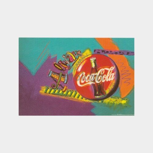 Coca Cola Konulu Kartpostal