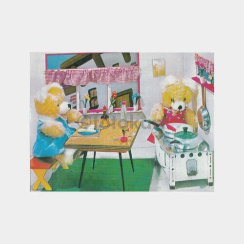 1974 Çocuklar Konulu Fantezi Kartpostal