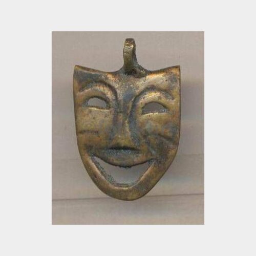 Demir Maske Kolye Ucu