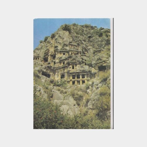 1984 Demre Myra Kaya PTT Baskı Kartpostal