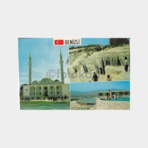 1978 Denizli Görünüş Konulu Kartpostal