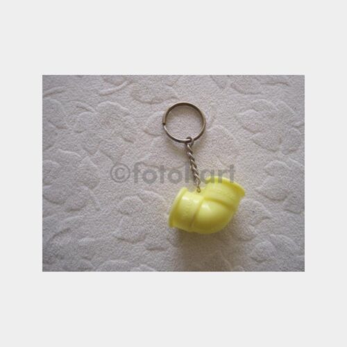 Plastik Boru Dirsek Şekilli Anahtarlık