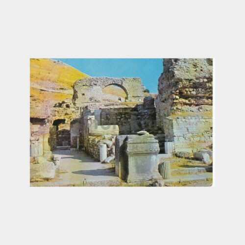 1978 Efes Antik Kenti Aşk Evi Görünüş Kartpostal