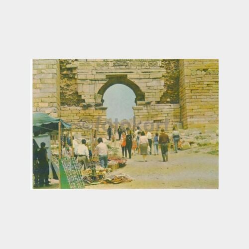 1968 Efes Antik Kenti Bizans Kapısı Kartpostal