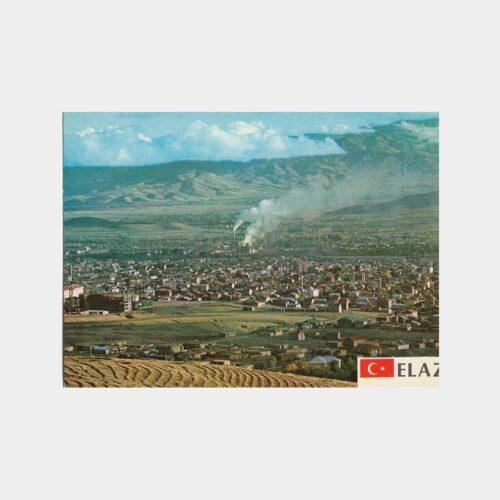1975 Elazığ Genel Görünüş Kartpostal