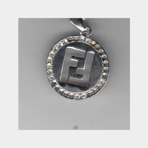 F Harfi Konulu Kolye Ucu