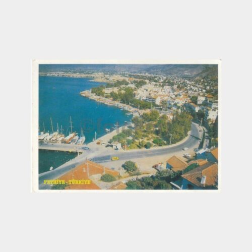 1984 Fethiye Muğla Bir Görünüş Kartpostal